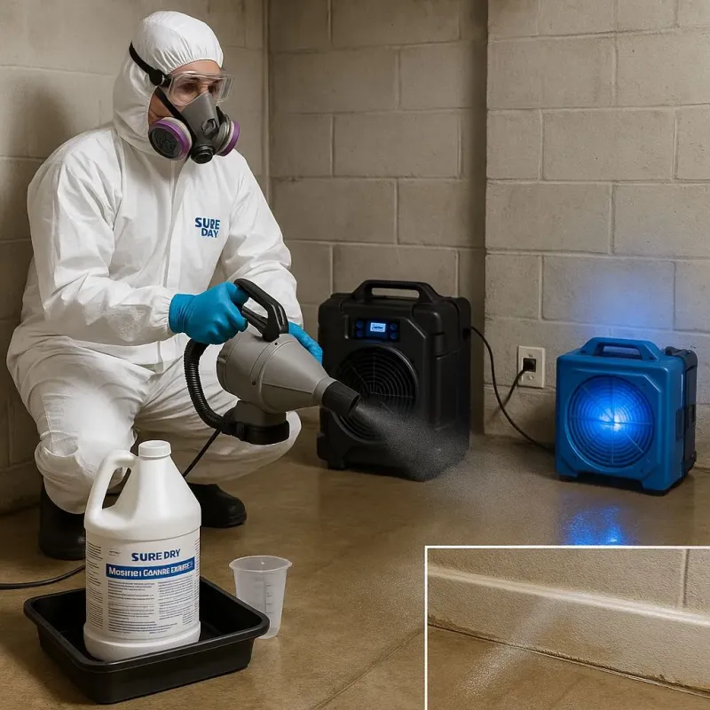Sanitization and Odor Removal process in Fayetteville, AL