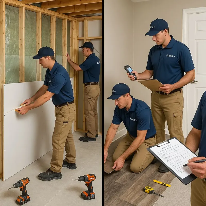 Repairs and Reconstruction process in Fayetteville, AL